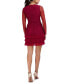 Фото #2 товара Women's Tiered Lace Mini Dress