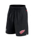 Фото #4 товара Men's Black Detroit Red Wings Authentic Pro Rink Shorts
