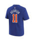 Фото #3 товара Big Boys and Girls Jalen Brunson Blue New York Knicks Icon Name Number T-Shirt