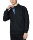 Фото #1 товара Men's Signature Harrington Zip-Front Embroidered Jacket