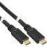 Фото #1 товара InLine active High Speed HDMI Cable w/Ether. - M/M - black - golden contacts - 30m