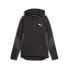 Фото #1 товара Puma Evostripe Full Zip Hoodie Dk Mens Black Casual Outerwear 67593001