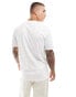 Фото #4 товара Hugo Dulivio logo t-shirt in White - WHITE