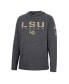 Men's Charcoal LSU Tigers Team OHT Military-Inspired Appreciation Hoodie Long Sleeve T-shirt