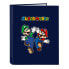 Фото #1 товара Папка-регистратор Super Mario 26.5 x 33 x 4 cm Тёмно Синий A4