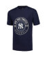 ფოტო #2 პროდუქტის Big Boys Navy, White New York Yankees T-shirt Combo Set