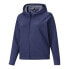 Puma Train Favorite Fleece Full Zip Jacket Womens Blue Casual Athletic Outerwear 2X - фото #3