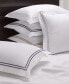 Фото #24 товара 100% Cotton Percale 3pc Duvet Set with Satin Stitching, King/Cal King