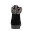 Lugz Brace HI Fur WBRACHFD-0154 Womens Black Nubuck Casual Dress Boots 10