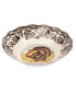 Woodland Turkey Daisy Serving Bowl