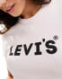 Фото #6 товара Levi's exclusive to ASOS cropped t-shirt with chest logo in pink