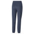 Фото #4 товара Puma Power Fleece Training Joggers Womens Blue Casual Athletic Bottoms 520956-66