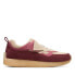 Фото #1 товара Clarks Lockhill Ronnie Fieg Kith Mens Burgundy Lifestyle Sneakers Shoes