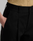 Double-Faced Stretch Cotton Ankle Pants