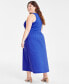 ფოტო #2 პროდუქტის Trendy Plus Size Tank Midi Dress, Created for Macy's