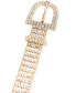 Фото #4 товара Women's Embellished Mesh Belt, Created for Macy's