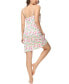 ფოტო #2 პროდუქტის Women's Printed V-Neck Nightgown