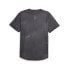 Puma Run Favorite Graphic Crew Neck Short Sleeve T-Shirt Mens Black Casual Tops