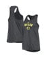 Women's Anthracite Oregon Ducks Arch and Logo Classic Performance Tank Top