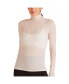 ფოტო #1 პროდუქტის Regular Size Adult Women Washable Cashmere Turtleneck Long Sleeve T-Shirt