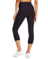 Фото #2 товара Women's Compression High-Rise Side-Pocket Cropped Leggings, Created for Macy's