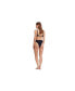 Plus Size Solid Bikini Bra Swim Top