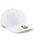 Фото #4 товара Men's Cleveland Browns White On White Low Profile 59Fifty Fitted Hat