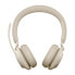 Jabra Evolve2 65 - UC Stereo - Kopfhörer - Kopfband - Büro/Callcenter - Beige - Binaural - Bluetooth-Pairing - Abspielen/Pause - Track < - Ortung > - Lautstärke + - Lautsärke -