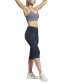 Women's Workout Ready Basic Crossover Waist Capri Leggings