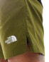 The North Face 24/7 5" shorts in olive green