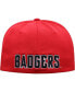 Фото #3 товара Men's Red Wisconsin Badgers Reflex Logo Flex Hat
