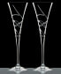 Stemware, Adorn Toasting Flutes, Set of 2