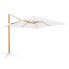 Фото #1 товара Пляжный зонт Tiber Белый Алюминий древесина тика 300 x 400 x 250 cm