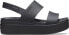 Crocs Sandały sportowe damskie Brooklyn Low Wedge czarne r. 36.5