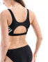 Фото #6 товара adidas performance 2 piece 3 stripe bikini in black