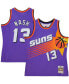 Фото #1 товара Men's Steve Nash Purple Phoenix Suns Hardwood Classics 1996/97 Tropical Swingman Jersey