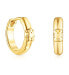 Фото #1 товара Basics 1003912000 gold-plated hoop earrings