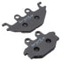 BRENTA MOTO 3133 Rear Organic Brake Pads