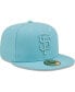 ფოტო #4 პროდუქტის Men's Light Blue San Francisco Giants Color Pack 59FIFTY Fitted Hat