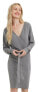 Фото #1 товара Women´s Dress Regular Fit VMHOLLYREM LS V-NECK DRESS GA NOOS 10269251 Medium Grey Melange