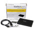 StarTech.com 2.5in Aluminum USB 3.0 External SATA III SSD Hard Drive Enclosure with UASP for SATA 6 Gbps – Portable External HDD - HDD enclosure - 2.5" - Serial ATA - 6 Gbit/s - Hot-swap - Black