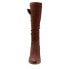 Фото #3 товара Softwalk Knox S1951-204 Womens Brown Narrow Leather Zipper Knee High Boots 11