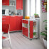 Фото #7 товара Кухонная тележка Красный Белый ABS (80 x 39 x 87 cm)
