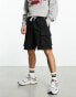 Фото #1 товара Champion Legacy Bermuda cargo shorts with logo in black