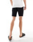 New Look – Seersucker-Shorts in Schwarz