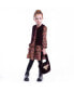 ფოტო #3 პროდუქტის Big Girls Palmer FW23 Clover Chiffon Dress