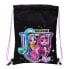 Backpack with Strings Monster High Black 26 x 34 x 1 cm