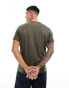 Фото #4 товара Brave Soul raw edge t-shirt in khaki