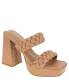 ფოტო #1 პროდუქტის Women's Gemma Braided Platform Sandal