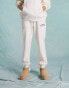 Фото #2 товара Miss Selfridge oversized jogger co-ord in ivory